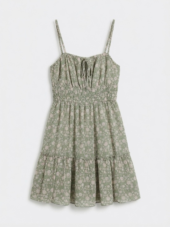 Altar'd State Dresses & Skirts - Altar'd State Sage Green Floral Midi Dress